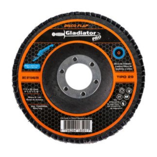 Disco Laminado Zirconio 4 1/2" Grano60 Gladiator DFZ811560/2