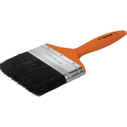 Brocha, mango de plástico, 6" Truper 14488
