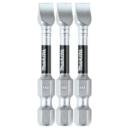 Impact XPS Nro8 Slotted 2 Power Bit 3/Pk MAKITA ACCESORIOS E00882