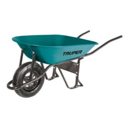 Carretilla 5 ft3, llanta neumatica reforzada TRUPER 11753