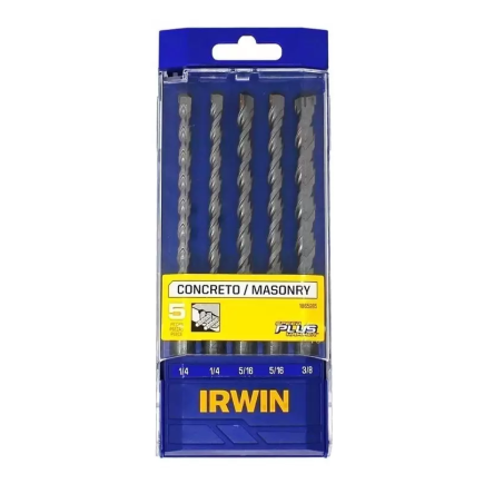 Juego De Brocas Sds Con 5 Piezas 1/4 A 3/8 1865285 Irwin