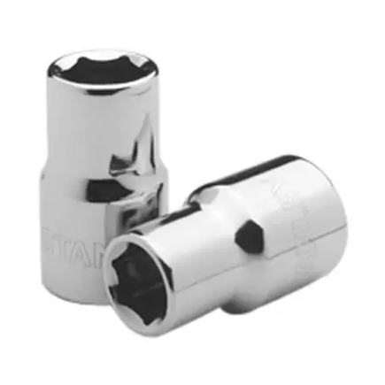 Dado 3/8" Mando 1/2" Std Sae 6 Puntas Stanley 86442