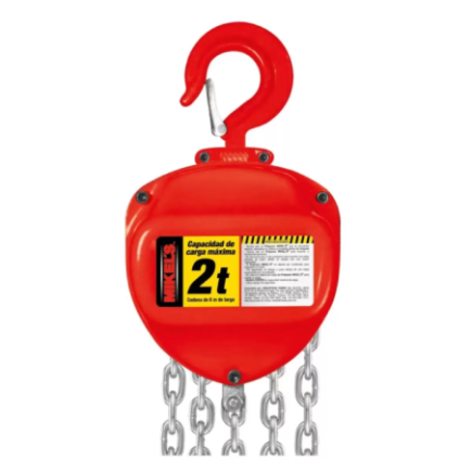 Polipasto Manual 2 T Cadena 6 Mts MIKELS PM-26
