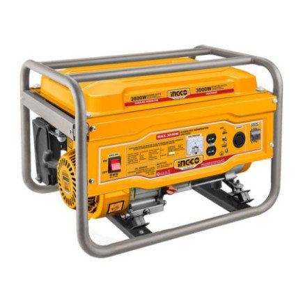 Generador a Gasolina 3,000 W 110/220 V 4 tiempos INGCO UGE30005