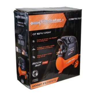 Compresor Direct Drive 24L 2Hp 110/220V Gladiator CE624/120M