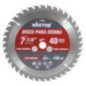 DISCO PARA SIERRA CIRCULAR P/MADERA 7-1/4'' X 5/8'' 40DT WEST-Z25025