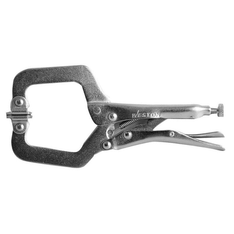 PINZA DE PRESION TIPO C C/MORDAZA AJUSTABLE 6'' (6SP) WEST-PP0055