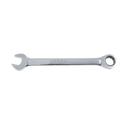 Llave combinada pulido espejo de matraca en pulgadas 12 puntas 1-1/8" Urrea 1236CM