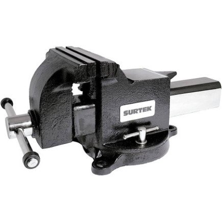 Tornillo de banco con mordazas forjadas 5" Surtek 107025