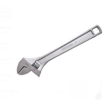 Llave ajustable cromada 10" Surtek 510