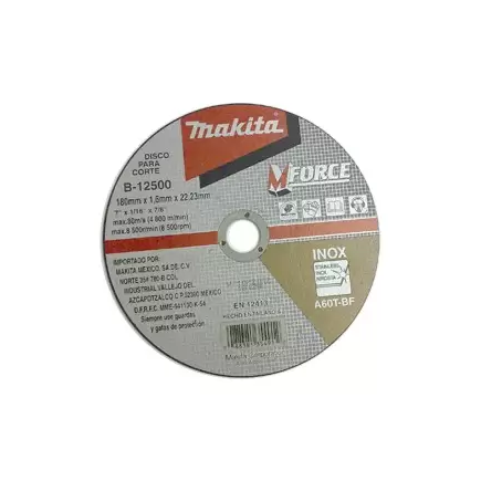 Disco Abrasivo Desbaste De Metal Alto Rendimiento 7" Makita B21185