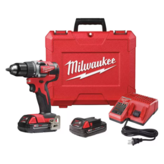 Taladro 1/2" Milwaukee 2801-22CT 18V 0-500-0-1800 Rpm