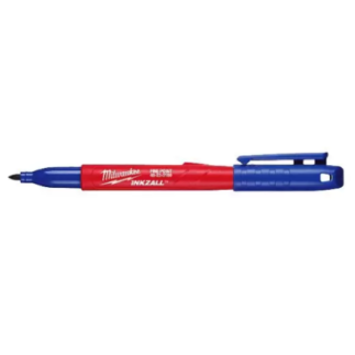 Marcador Punto Fino Azul Milwaukee 48223180