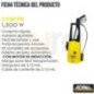 Hidrolavadora de Presion 1200W Adir 411