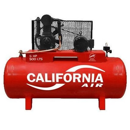 Compresor de Banda 500 L 5 Hp Bifásico 220 V Motor WEG