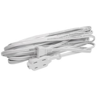 Extensión eléctrica doméstica color blanco, 4 m SURTEK 136142