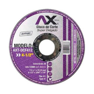 Disco de Corte Super Delgado 4 1/2 DCF412