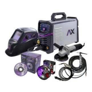 Soldadora Inversora Electrodo Y Microalambre 200Amp 110-220